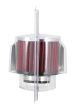 Load image into Gallery viewer, K&amp;N 1.5in Flange ID x 3in OD x 2.5in Height Clamp On Crankcase Vent Filter - 62-1514