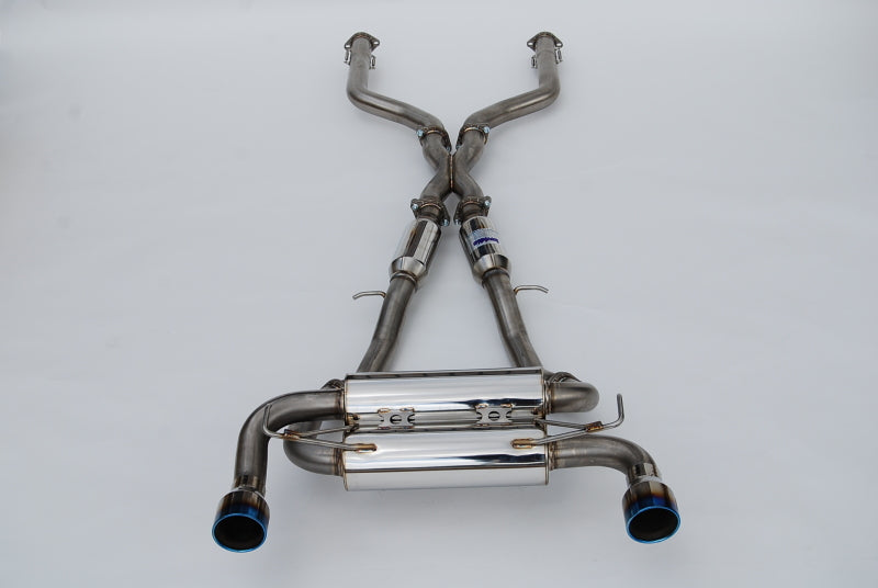 Invidia 2022+ Nissan Z 70mm Gemini Cat Back Exhaust - Rolled TI Tips - HS22N4Z7GM1RTL