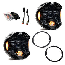 Load image into Gallery viewer, Baja Designs 07-18 Jeep Wrangler JK DOT LP6 LED Headlight Kit (For LED Headlights)- Amber - 448311