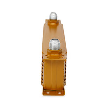 Load image into Gallery viewer, Mishimoto Universal 10 Row Oil Cooler - Gold - MMOC-10G