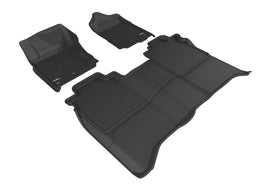 3D MAXpider 16-24 Nissan Titan Crew Cab Kagu Black R1 R2 (Without Storage Box) - L1NS08401509
