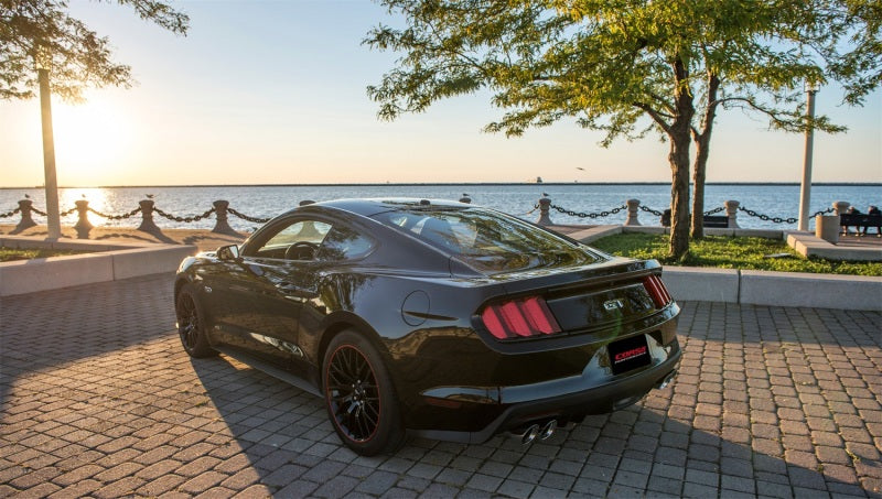 Corsa 2015-2017 Ford Mustang GT 5.0 3in Cat Back Exhaust Polish Quad Tips (Sport) - 14337