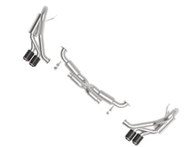 Load image into Gallery viewer, aFe MACHForce XP 12-16 Porsche 911 Carrera H6-3.8L SS-304 Cat-Back Exhaust w/Carbon Fiber Tips - 49-36406-1C