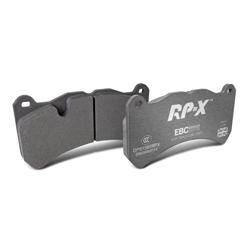 EBC Racing 07-08 Ferrari 430 Scuderia 4.3L RP-X Front Brake Pads - DP81591RPX