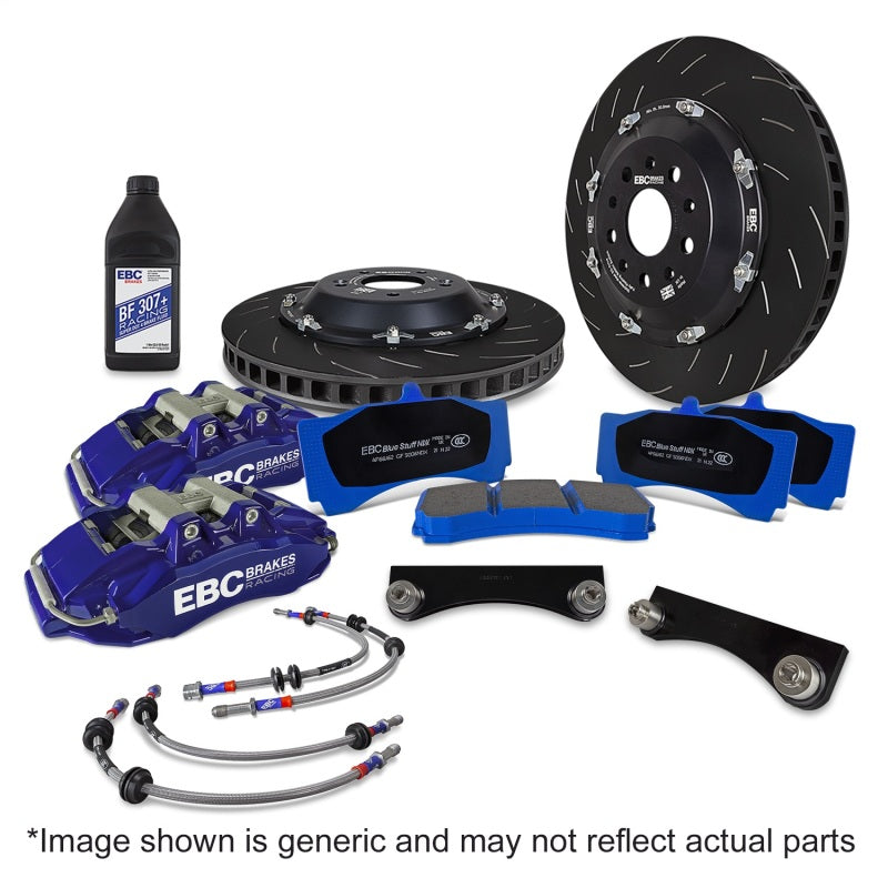 EBC Racing 14-19 BMW M3 F80/F82/F87 3.0T Blue Apollo-4 380mm Rotors Front Big Brake Kit - BBK035BLU-1