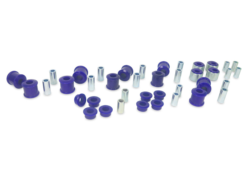 SuperPro 1991 Toyota Land Cruiser Base Front / Rear Vehicle Bushing Kit - 2 Deg. Caster Correction - KIT058ADJK