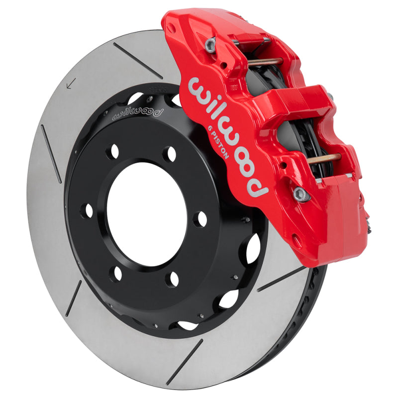 Wilwood kit front AERO6 blazer 1971-91 14.00 rotor GT 6 lug red - 140-18156-R