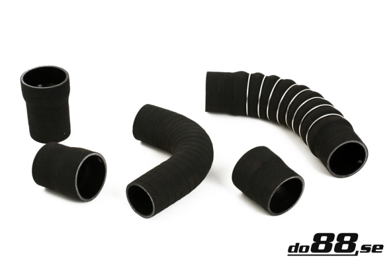 do88 Volvo 240 Turbo B21FT Pressure Hoses Black - DO88-KIT90S