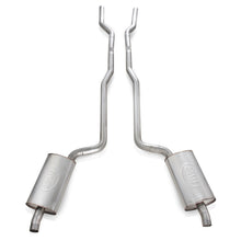 Load image into Gallery viewer, Stainless Works 1968-72 Corvette Exhaust SB 2-1/2in Factory Style Mufflers - V6872SW