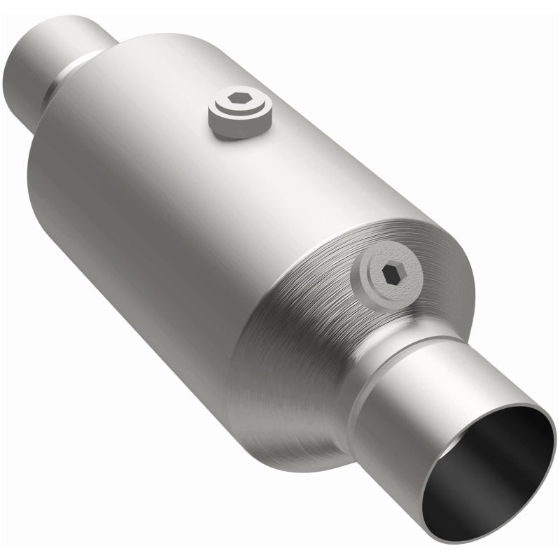 MagnaFlow 2.25 w/dual O2 5in. Spun Universal Converter - 79315