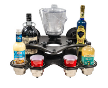Load image into Gallery viewer, SeaSucker Double Decker Party Barge Portable Bar - Black - MC5348B