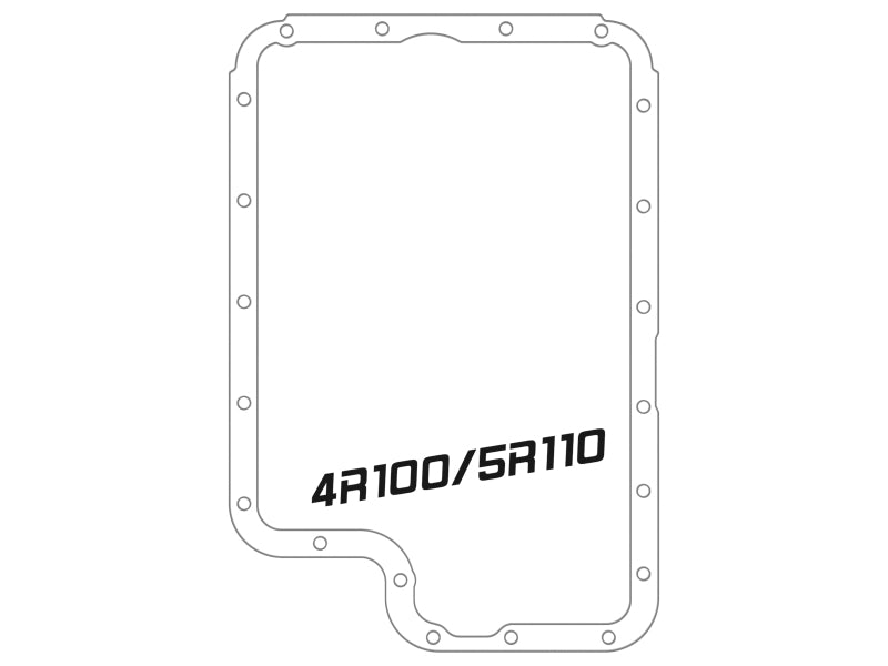 aFe Transmission Pan (Black); Ford Diesel Trucks 03-10 V8-6.0/6.4L (td) - 46-70122-1