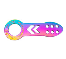 Load image into Gallery viewer, NRG Universal Front Tow Hook - Neochrome Dip - TOW-100MC