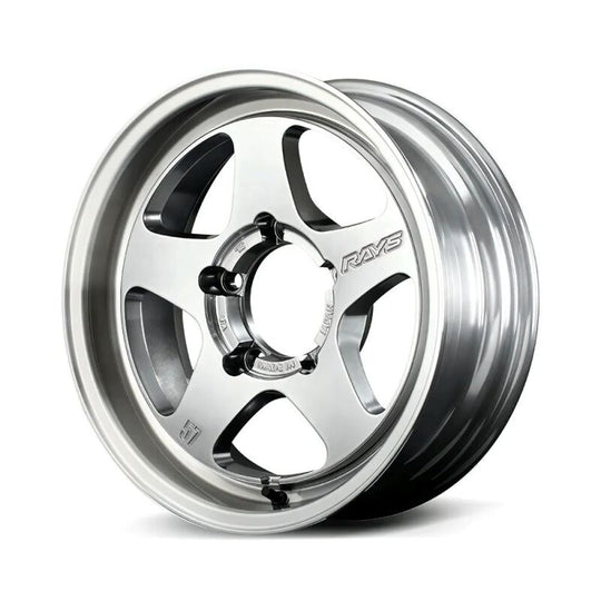 Gram Lights 57FR-X 16x7.0 -15 5-139.7 Sunlight Silver/Rim DC Wheel - WGFXH-15JZAZ