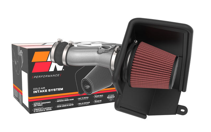 K&N 2022 Honda Civic 1.5L Turbo L4 Silver Typhoon Intake - 69-1509TC
