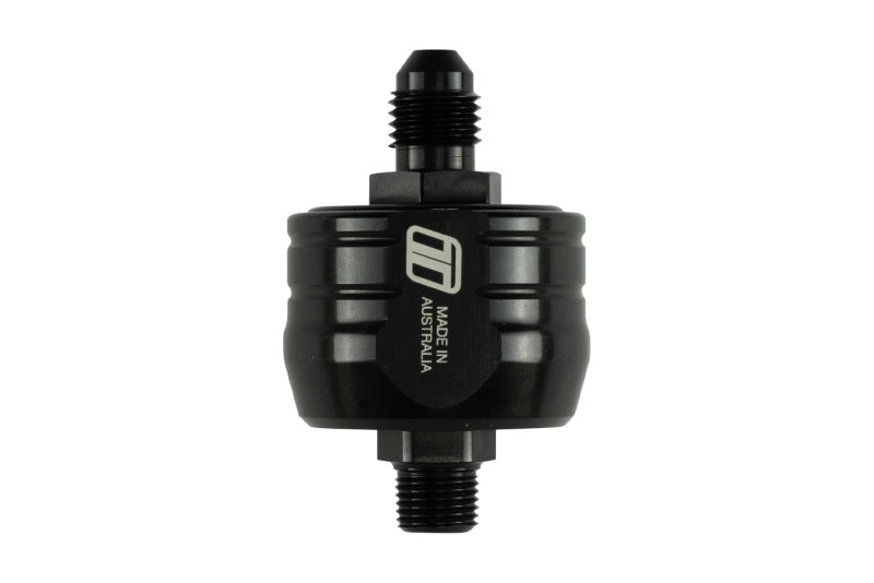 Turbosmart Turbo Oil Filter 44um -4AN Inlet 1/8in NPT Outlet - TS-0804-2201