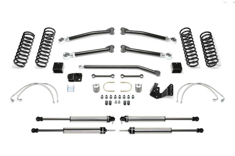Fabtech 07-18 Jeep JK 2-Door 3in Trail Ii w/Dlss Shks - K4051DL