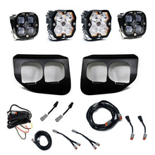 Load image into Gallery viewer, Baja Designs 20-22 Ford SD Squadron 2.0 SAE/Sport Dual Fog Pocket Kit (Driving/Combo) - Clear - 440041