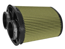 Load image into Gallery viewer, aFe Momentum Intake Rep Air Filter w/PG7 Media-3in F (Dual) x (8.25x6.25)in B x (7.25x5)in T x 9in H - 72-91115