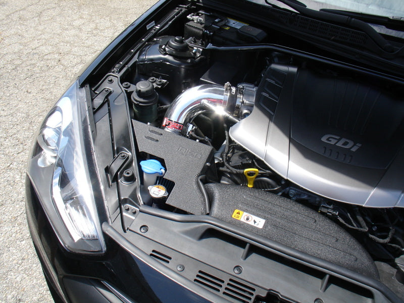 Injen 13 Hyundai Genesis Coupe  3.8L V6 Black Short Ram Intake w/ Heat Shield & Cover - SP1392BLK