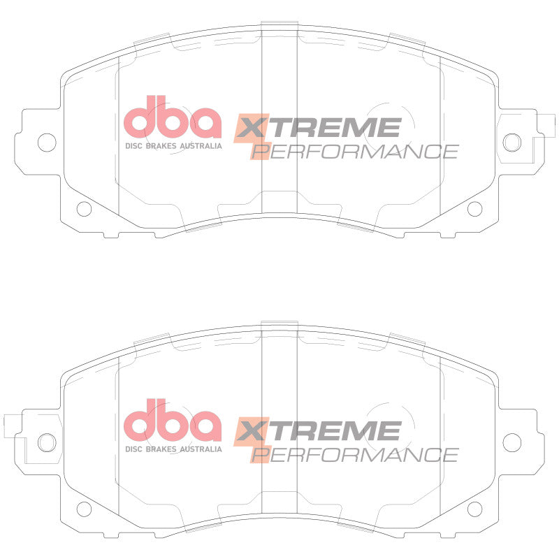DBA 2018+ Subaru Impreza FB / 2018+ Forester FB20/FB25 Xtreme Performance Brake Pads - DB15042XP