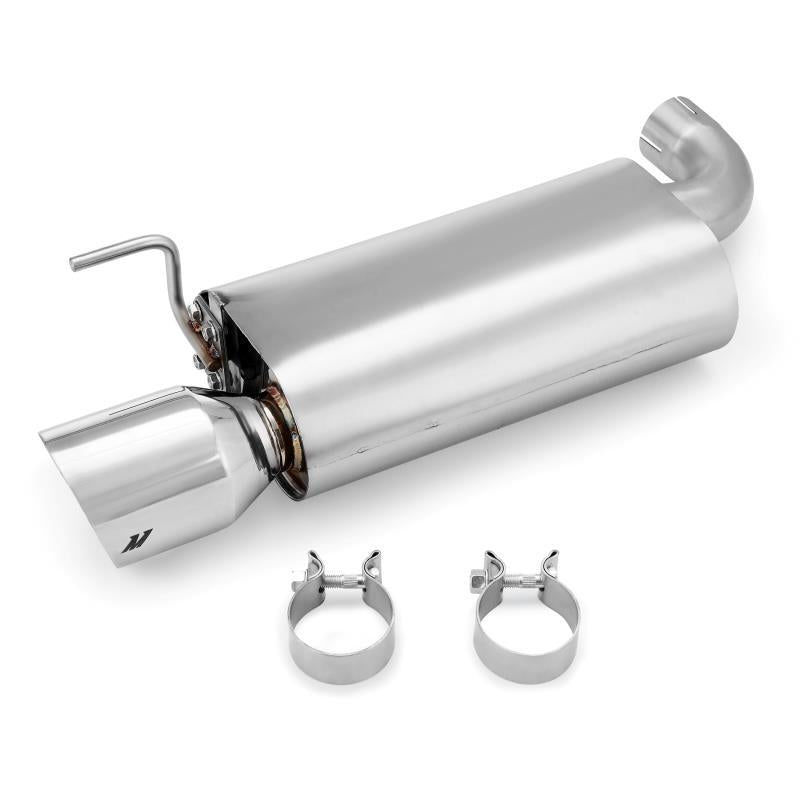 Mishimoto 2015+ Ford Mustang Axleback Exhaust Race w/ Polished Tips - MMEXH-MUS8-15ARP