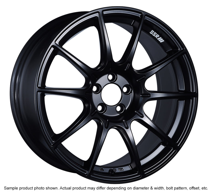 SSR GTX01 17x9 5x114.3 15mm Offset Flat Black Wheel - XA17900+1505GMB