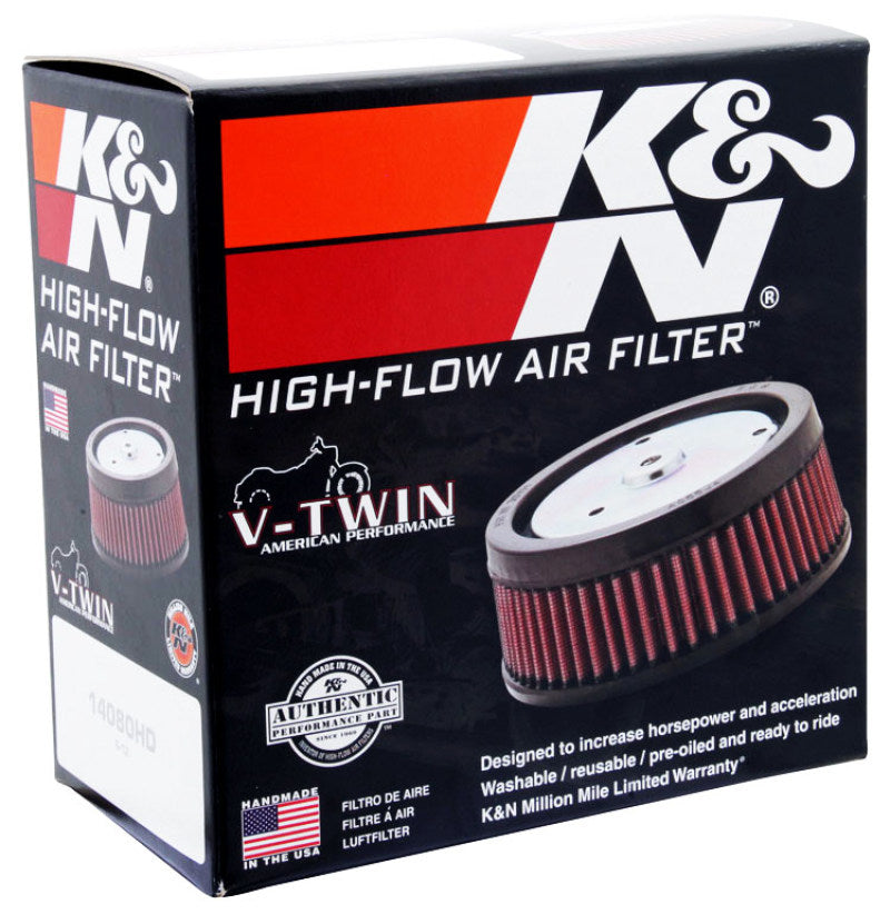 K&N Custom Air Filter Round 5-3/8in OD x 4in ID x 2in H - E-3200