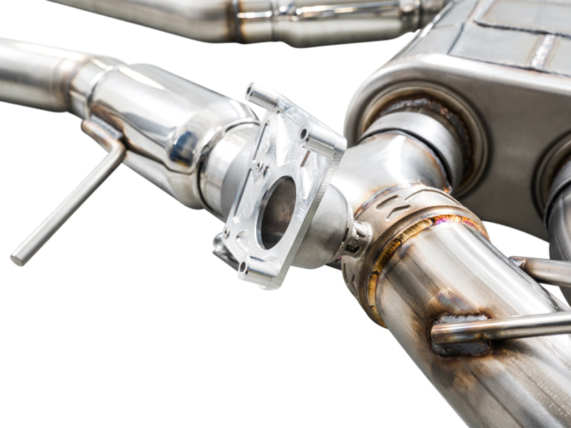 AWE Tuning 22-26 Cadillac CT5-V Blackwing SwitchPath Exhaust - Chrome Silver Tips - 3025-42562