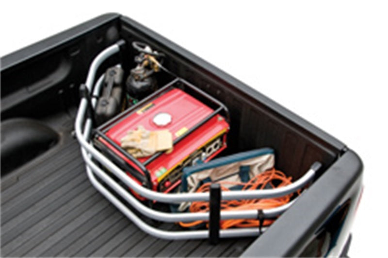 AMP Research 99-23 Ford F-250/F-350 SuperDuty BedXtender HD Sport - Silver (May Req. Diode Kit) - 74804-00A