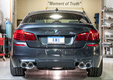Load image into Gallery viewer, AWE Tuning BMW F10 M5 Touring Edition Axle-Back Exhaust Chrome Silver Tips - 3015-42062