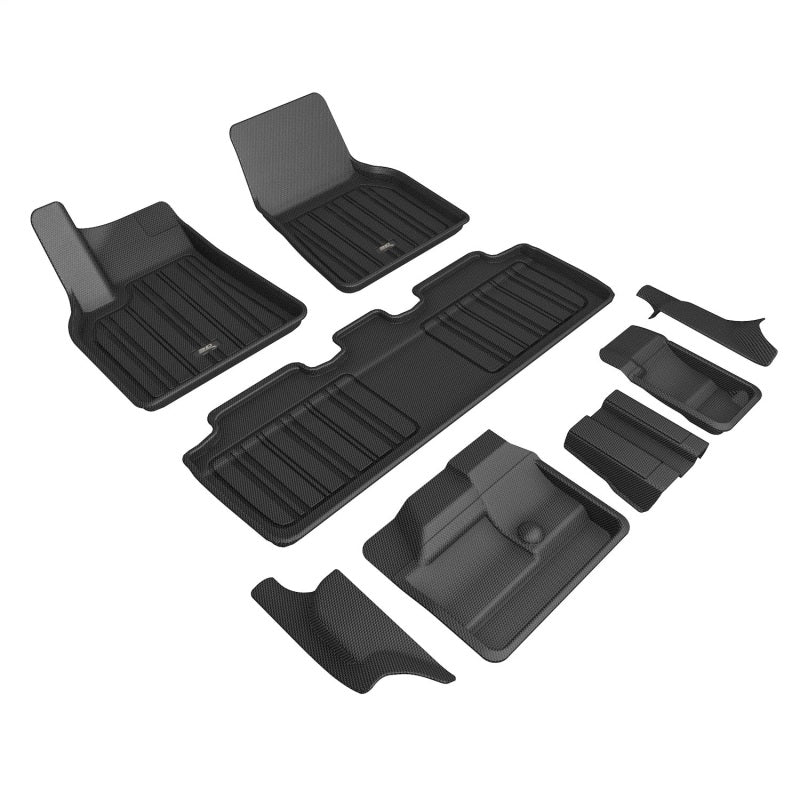 3D MAXpider 21-22 Tesla Model Y 7-Seat Elitect Black R1 R2 R3 - E1TL03601809