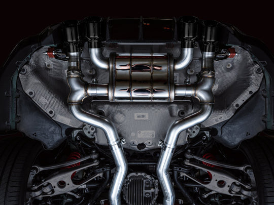 AWE Tuning SwitchPath Cat-Back Exhaust for BMW G8X M3/M4 - Diamond Black Tips - 3025-42480