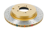 DBA 08+ EVO X Rear Drilled & Slotted 4000 Series Rotor - DBA42225XS