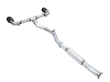 Load image into Gallery viewer, AWE Tuning Subaru BRZ / Toyota GR86 / Toyota 86 Track Edition Cat-Back Exhaust- Diamond Black Tips - 3020-33279