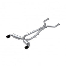 Load image into Gallery viewer, MBRP 17-19 Infiniti Q60 3.0L RWD/AWD Cat Back Dual Rear w/ Carbon Fiber Tips - S44043CF