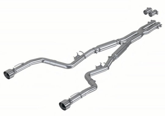 MBRP 17-21 Charger 5.7L 3in Dual Rear Exit Aluminized Catback Exhaust - S7117AL