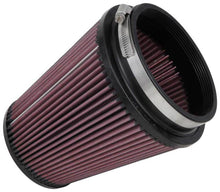 Load image into Gallery viewer, K&amp;N Filter Universal Rubber Filter 5 inch Flange 6 1/2 inch Base 4 3/8 inch Top 7 inch Height - RU-2800