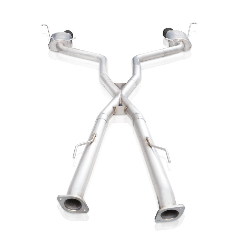 Stainless Works 18-19 Dodge Durango 6.4L Redline Catback Exhaust w/ Black Tips - DUR18CBR-B