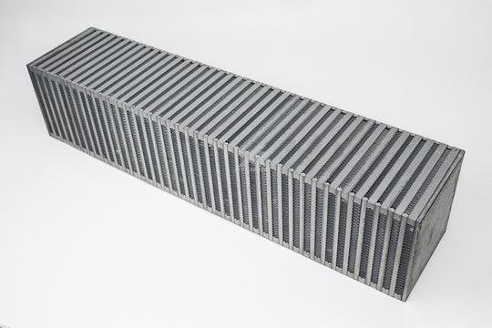 CSF High Performance Bar & Plate Intercooler Core (Vertical Flow) - 27in L x 6in H x 6in W - 8055