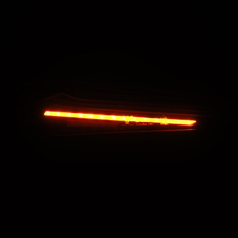 AlphaRex 20-24 Toyota Supra LUXX-Series Laser Style LED Tail Lights Black - 609010