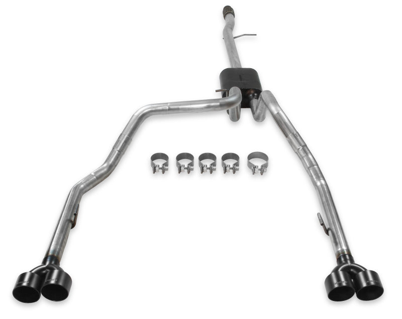 Flowmaster 19-25 GM 1500 5.3L American Thunder Cat-Back Exhaust System - Quad Tips - 817895