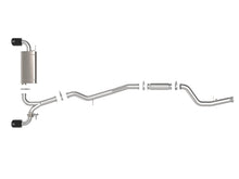 Load image into Gallery viewer, aFe POWER Takeda 2021 Toyota Supra 2.0L (t) 2.5in-3in 304 SS CB Exhaust w/ Black Tips - 49-36050-B