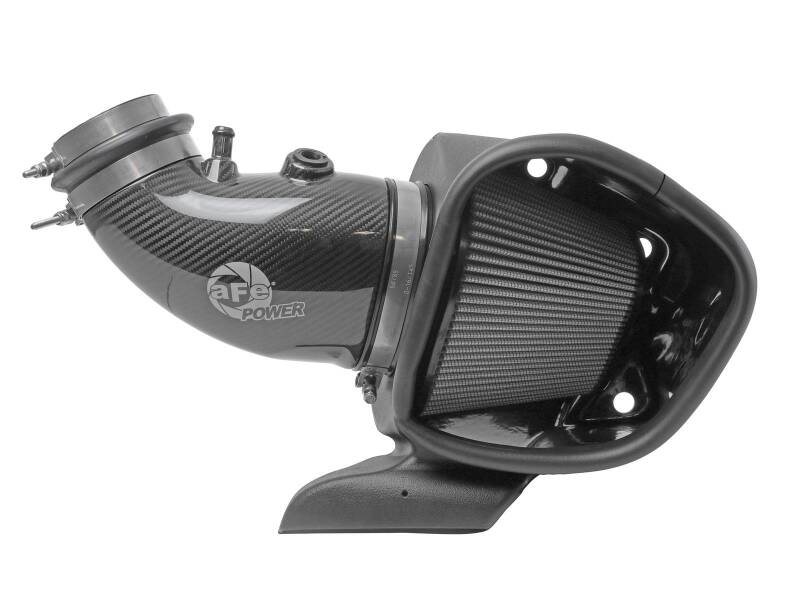 aFe 12-21 Jeep Grand Cherokee 6.4L Track Series Carbon Fiber Cold Air Intake w/Pro Dry S Filter - 57-10014D