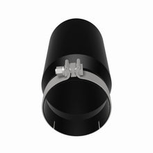 Load image into Gallery viewer, MagnaFlow Tip Stainless Black Coated Single Wall Round Single Outlet 6in Dia 5in Inlet 13in L - 35239