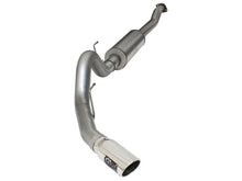 Load image into Gallery viewer, aFe MACHForce XP SS Exhaust 4in Cat-Back w/ Polish Tip 2015 Ford F-150 EcoBoost V6 2.7/3.5Ltt - 49-43069-P