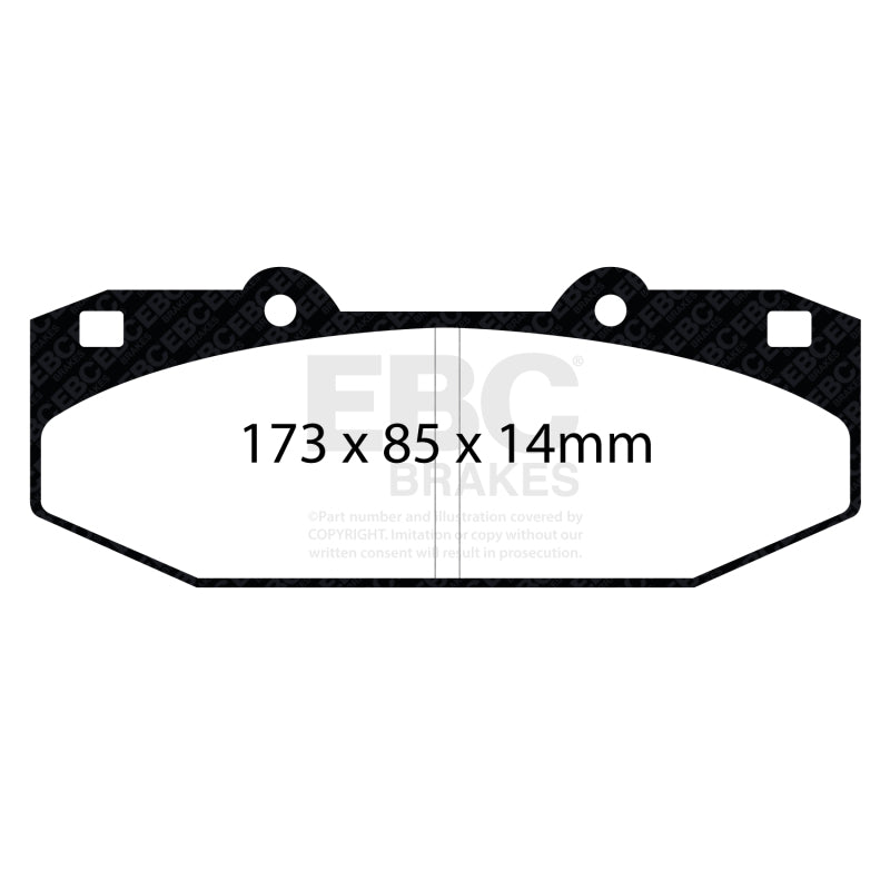 EBC Stoptech 63.309.1303.1 Caliper Bluestuff Brake Pads - DP5076NDX