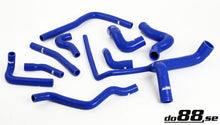 Load image into Gallery viewer, do88 91-97 Audi S4/S6/A6 2.2T C4 (AAN) Radiator Hoses - Blue - DO88-KIT97B