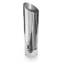 Load image into Gallery viewer, Stainless Works Single Wall Slash Cut Exhaust Tip - 3 1/2in Body 3in ID Inlet - 7031350