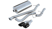 Load image into Gallery viewer, Corsa 1999-2006 GMC Sierra 4.8L V8 3in Cat-Back Single Side w Twin 4in Black Pro-Series Tips - 14260BLK
